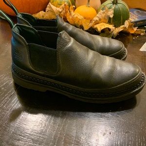 Men’s size 12 Georgia Romeo black shoes